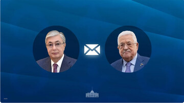 توقایف به فلسطین تلگراف ارسال کرد