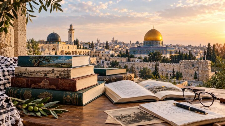 معرفی مجموعه ده‌جلدی آثار مرتبط با فلسطین، قدس و غزه