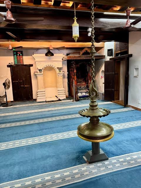 مسجد جمعه" چرامان " قدیمی ترین مسجد در هند؛