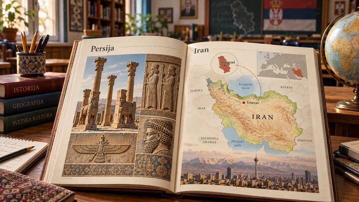 بازنمایی ایران در کتابهای درسی صربستان